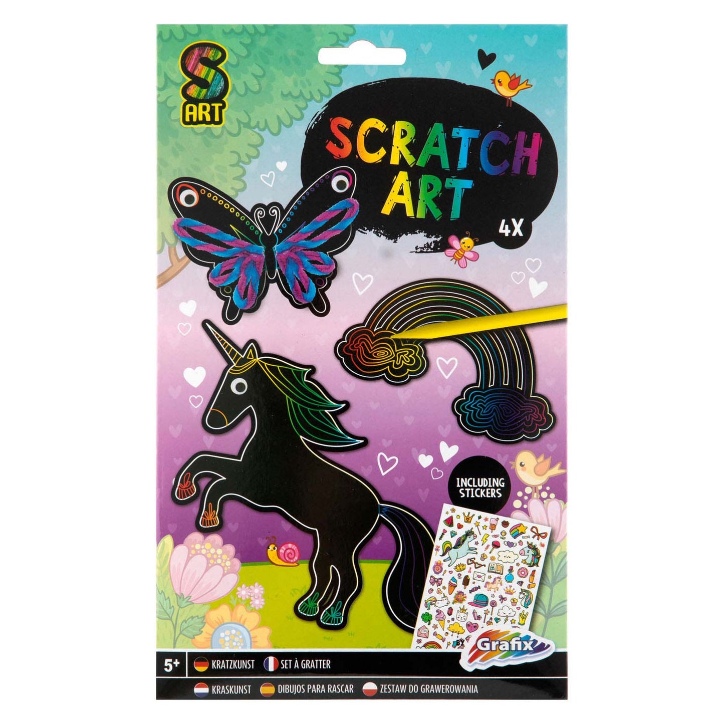 Machen Sie Ihr eigenes Scratch Art Girl Girl