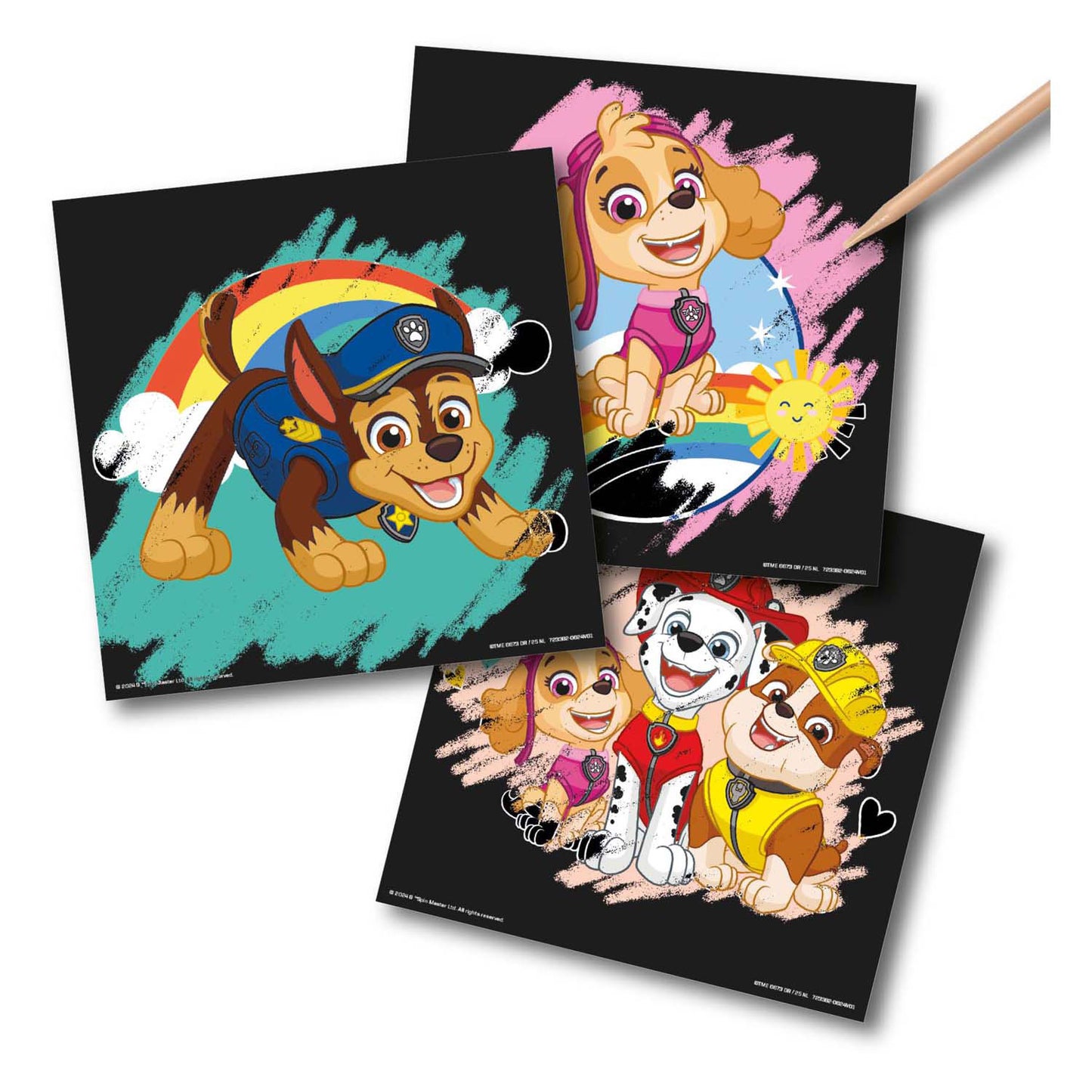 Creative Craft Group Scratch Cards Set, 7dlg.