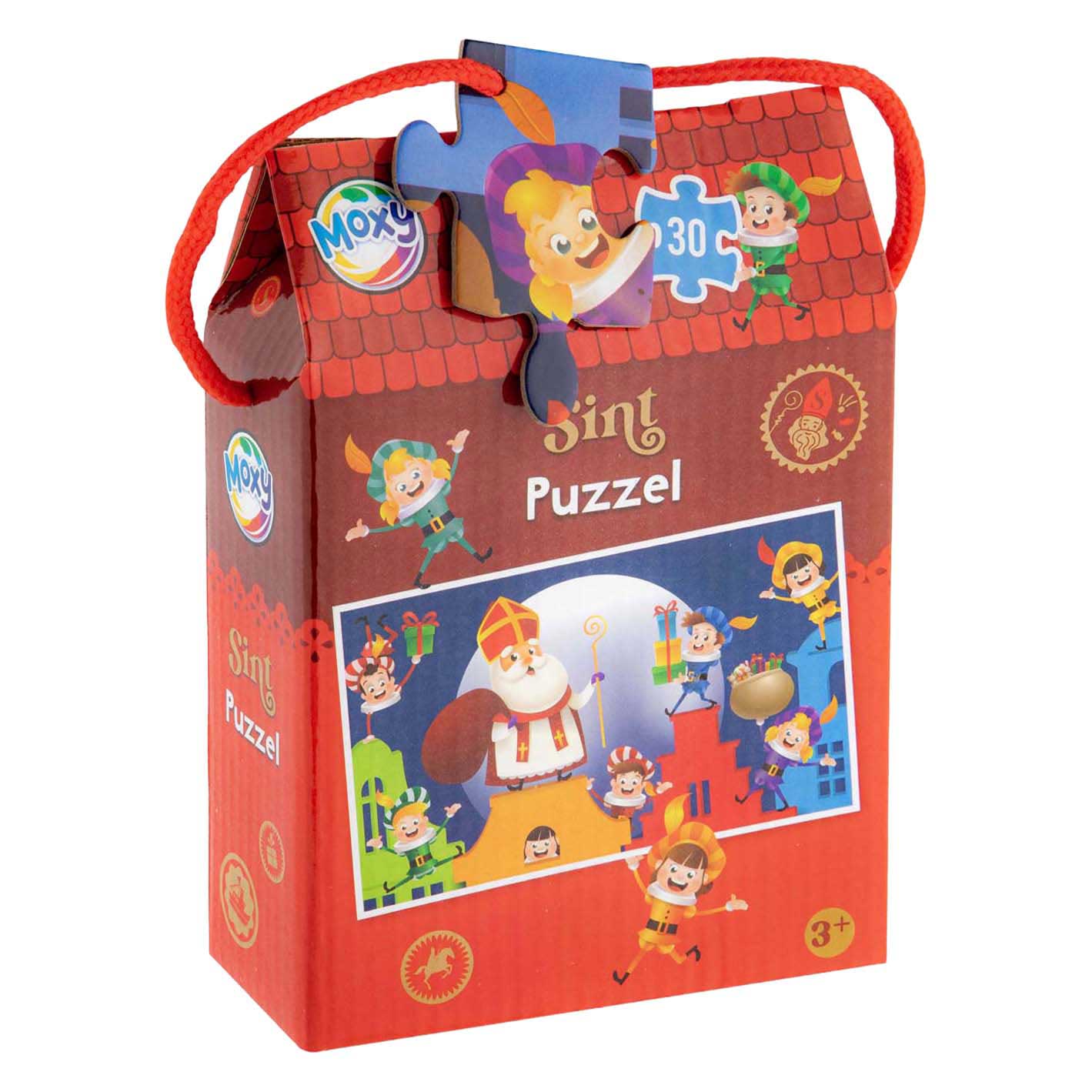 Sinterklaas-Puzzle in Box - 30 Teile.