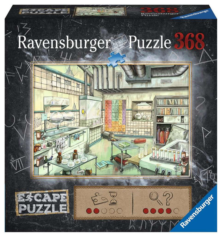 Ravensburger Fluchträtsel Chemielabor