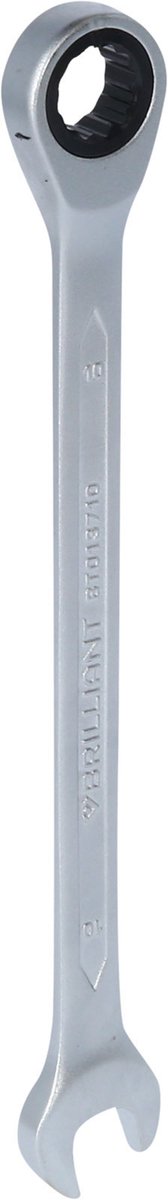 Brilliant Tools bt013710 bt013710 Ratschen-Ringschlüssel, Schlüsselweite (metrisch), 10 mm