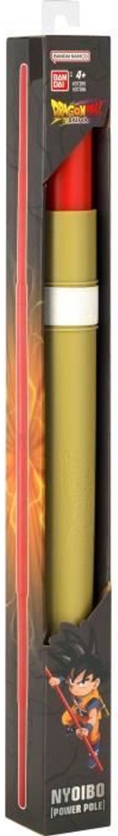Bandai – Dragon Ball Daima – Zauberstab 120 cm – Nyoibo Power Pole Dragon Ball Daima – offiziell lizenzierter Dragon Ball – Manga-Rollenspiel-Kostümzubehör – Spielzeug für Kinder ab 4 Jahren – 37266