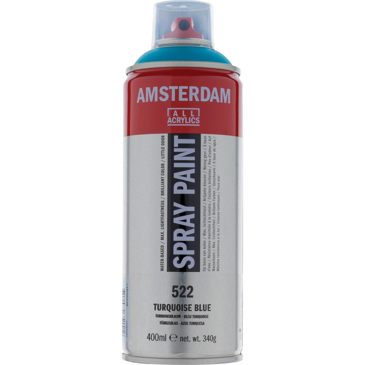 Amsterdam alle Acrylfarben Amsterdam • Sprühfarbe Türkisblau 522 400 ml
