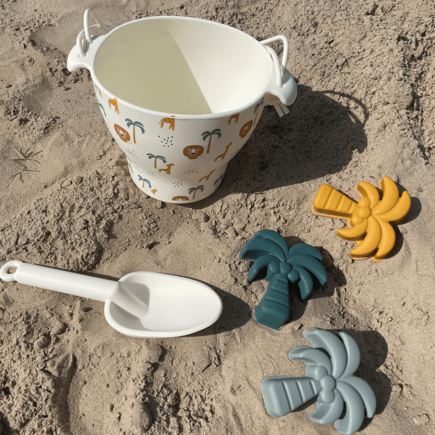 Dschungel | mehrfarbiger Strandspiel -Set
