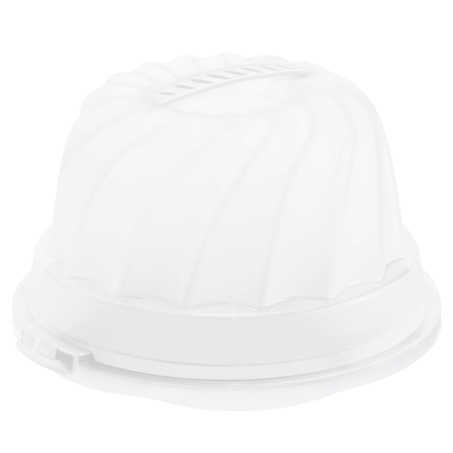 Rotho Fresh Cakeoos Turban 30,5 cm weißer transparent