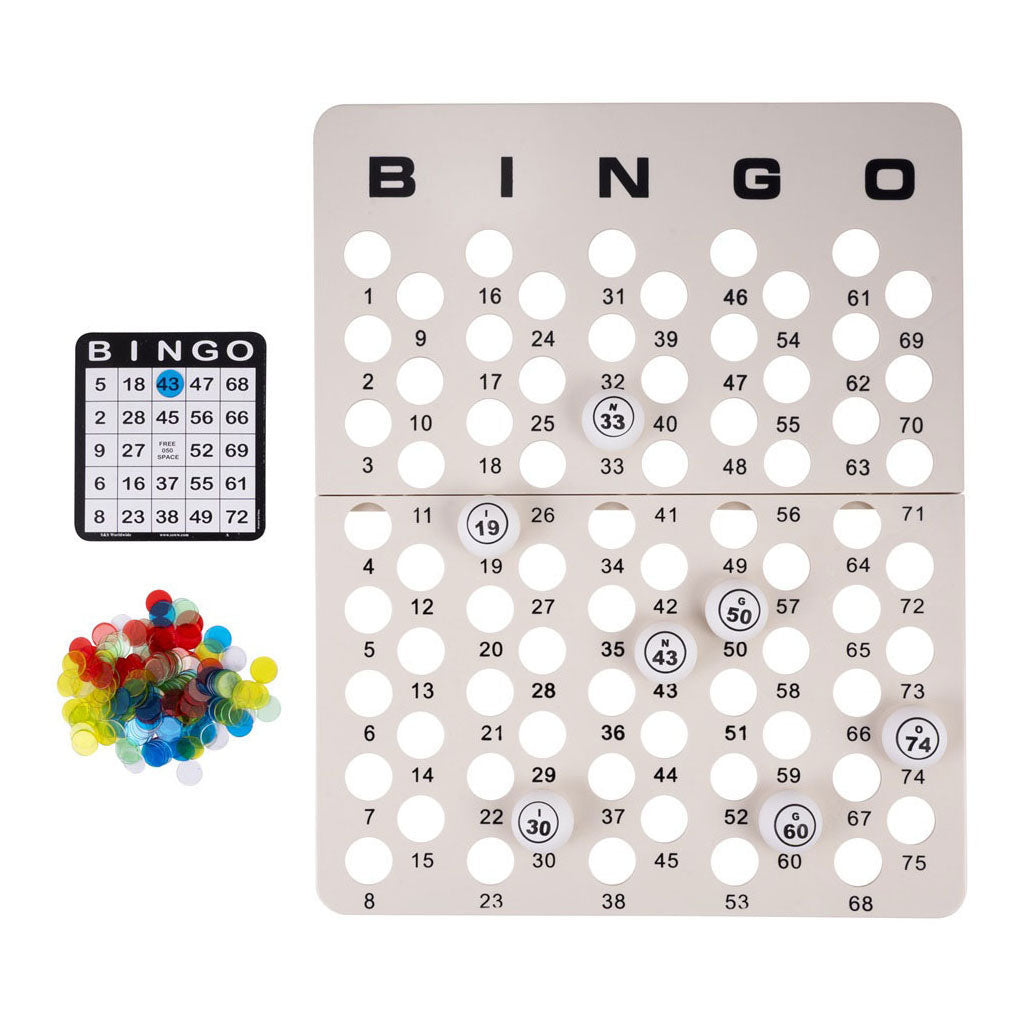Oball sehr große Bingo-Rolle – inklusive Bingokarten