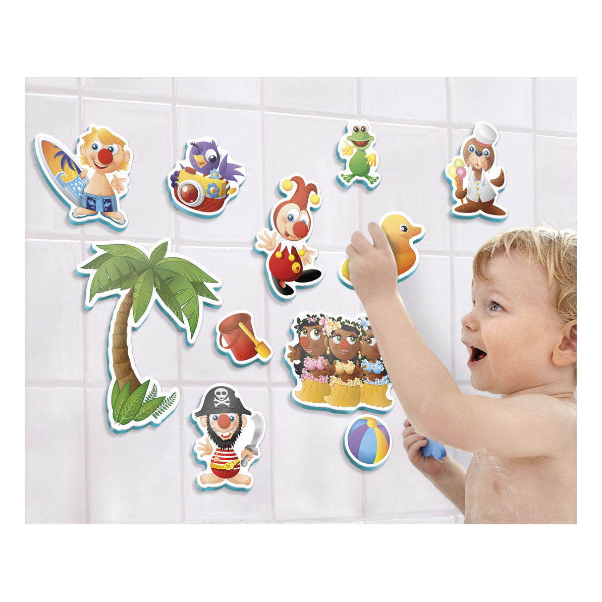 Bambelino Toys Bad Figuren Jokie im Lagernetz, 10st.