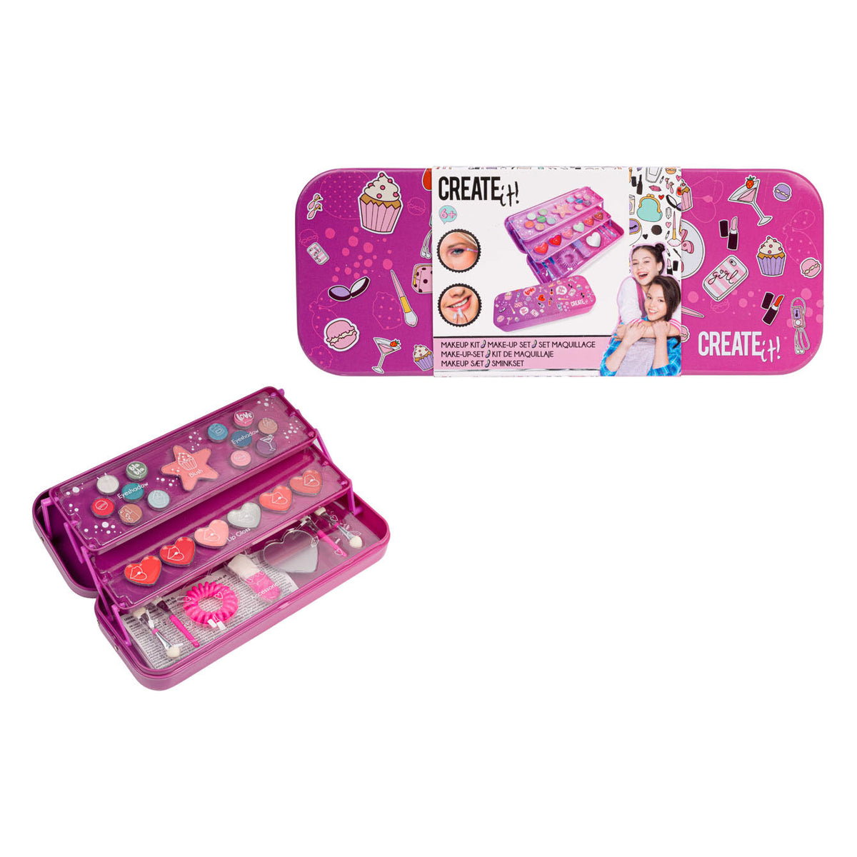 Erstellen Sie es! Beauty 3-Layer Make-up kann