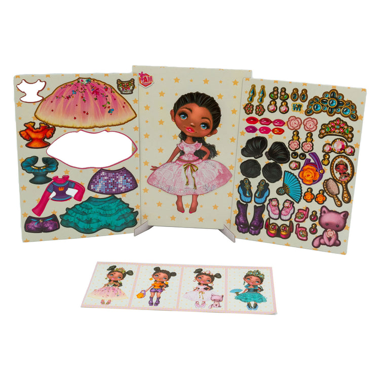 Canco ziehe Puppenmagnetprinzessin an