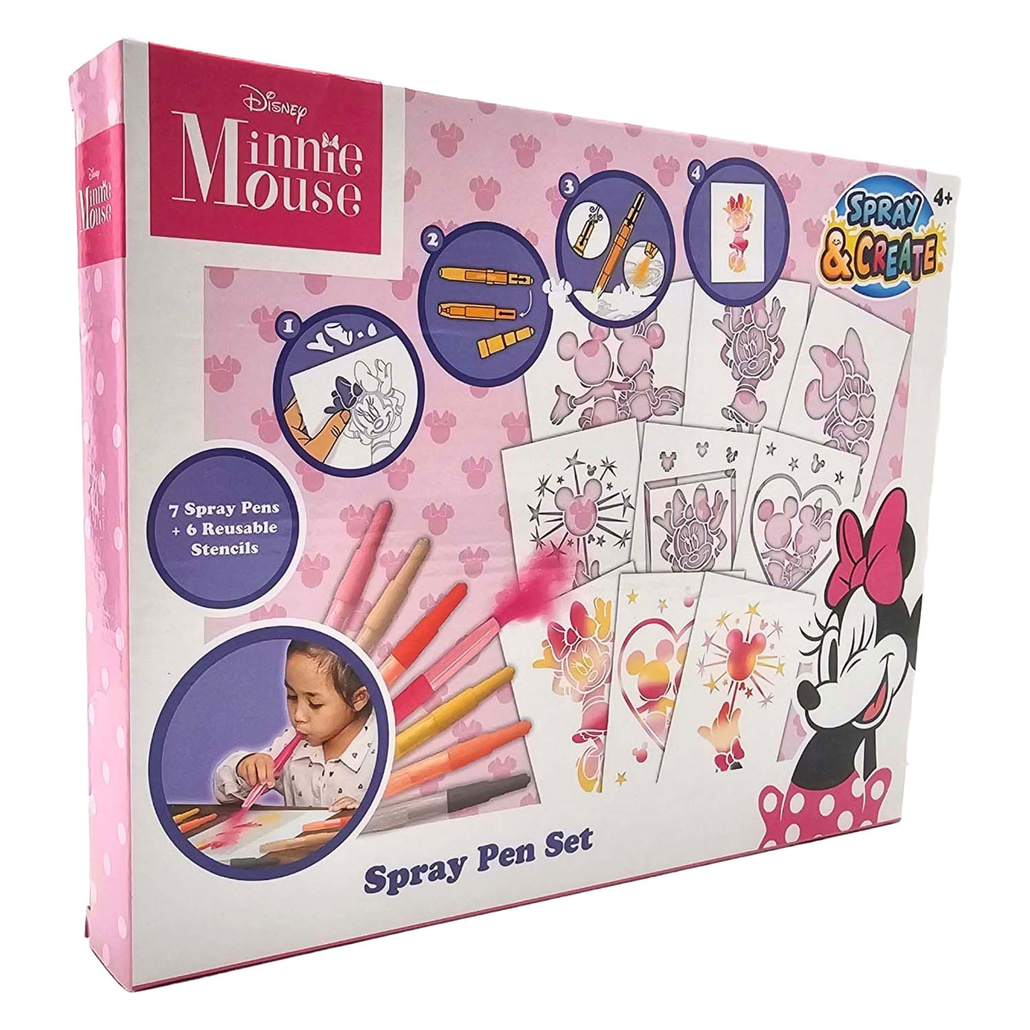 Canenco Minnie Mouse Blasstift-Set