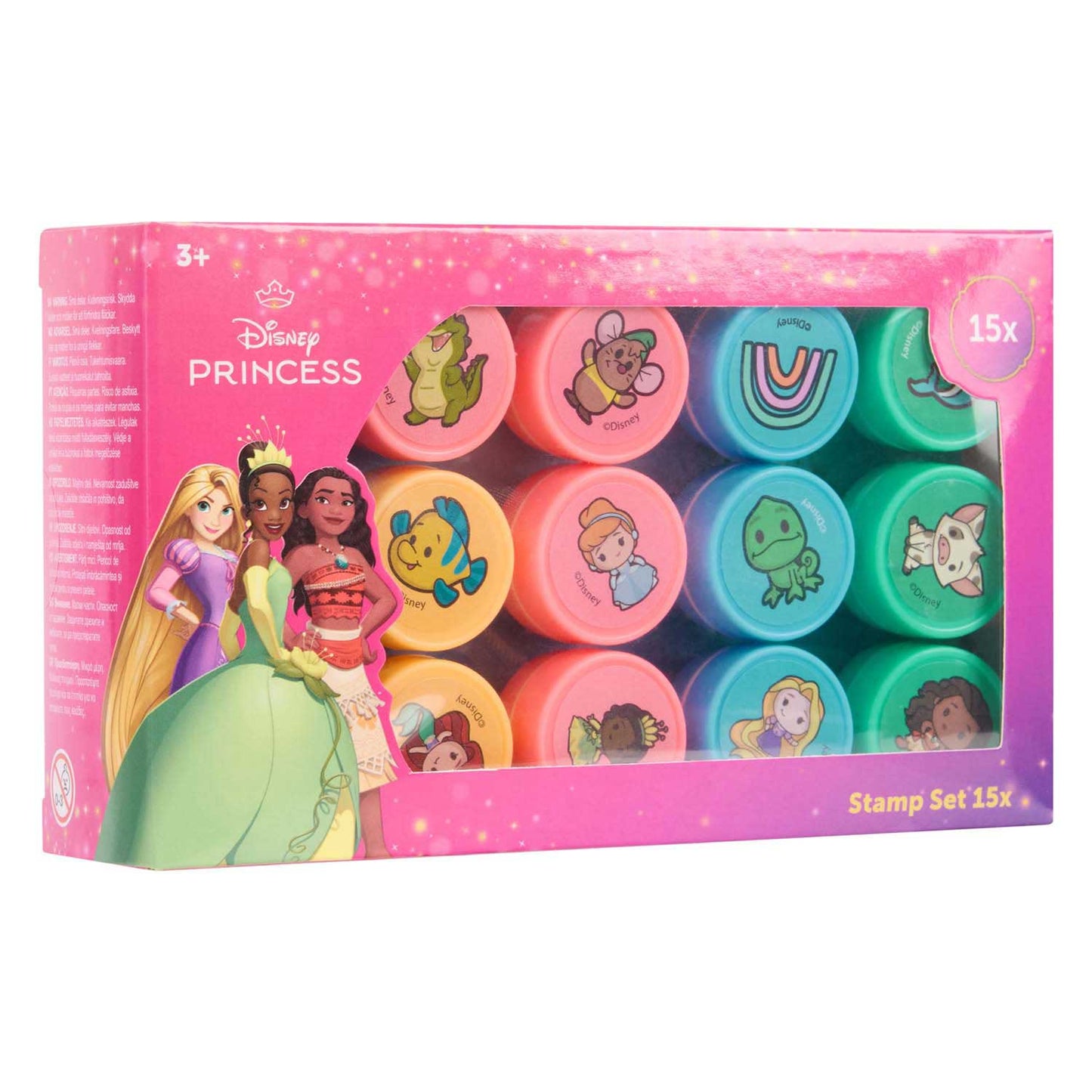 Canenco Disney Princess Stempelset, 15-teilig.