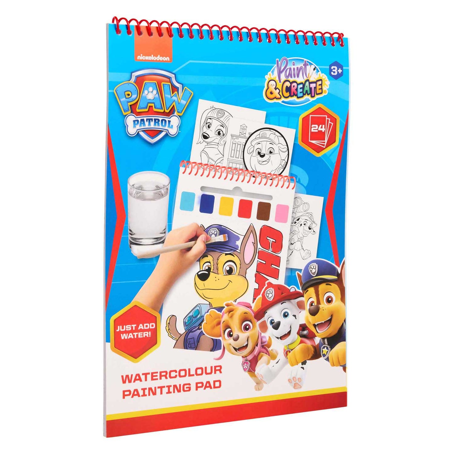 Paw Patrol Wasserfarbe Set Buch