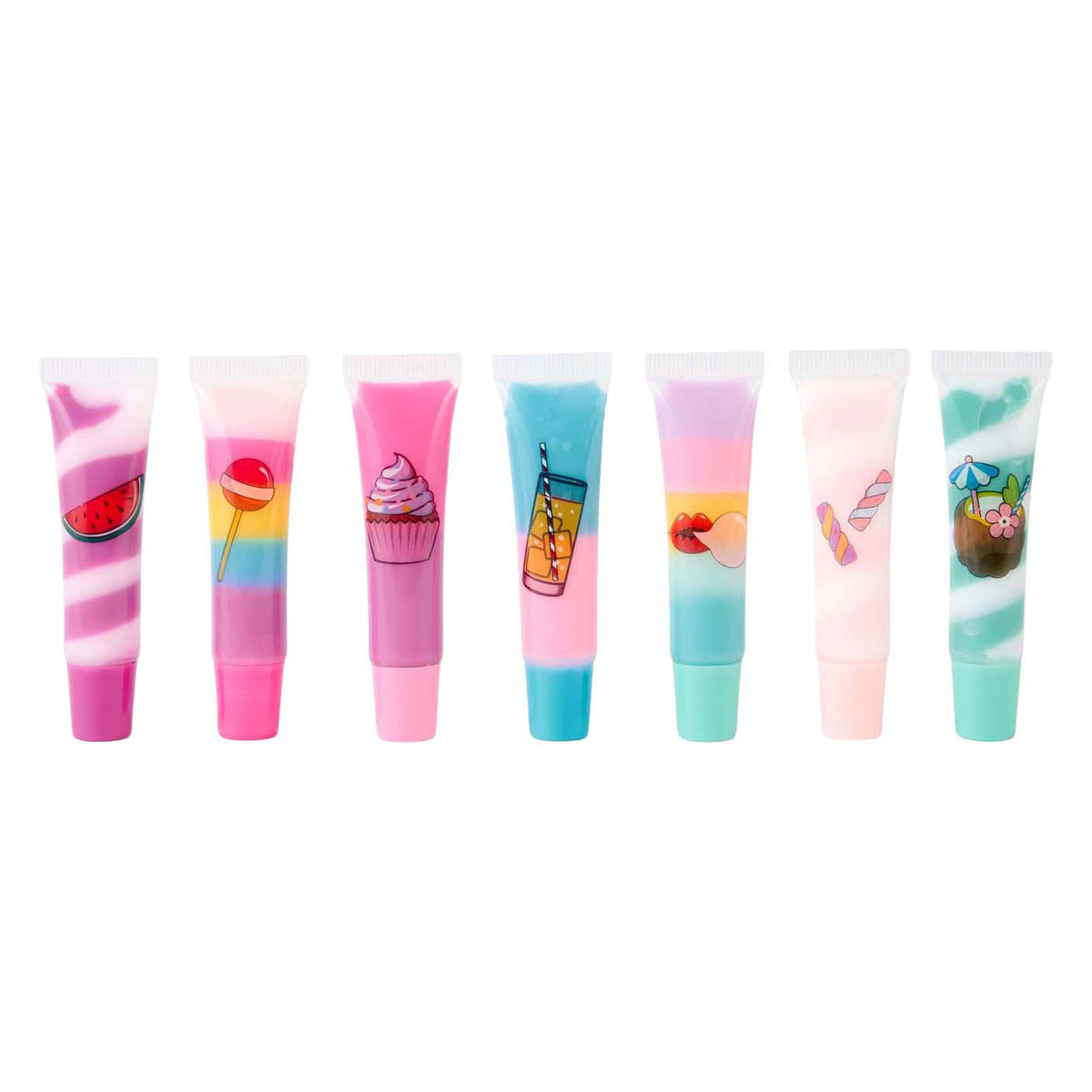 Canenco schafft es! Lipgloss-Swirl - 7 Stk.