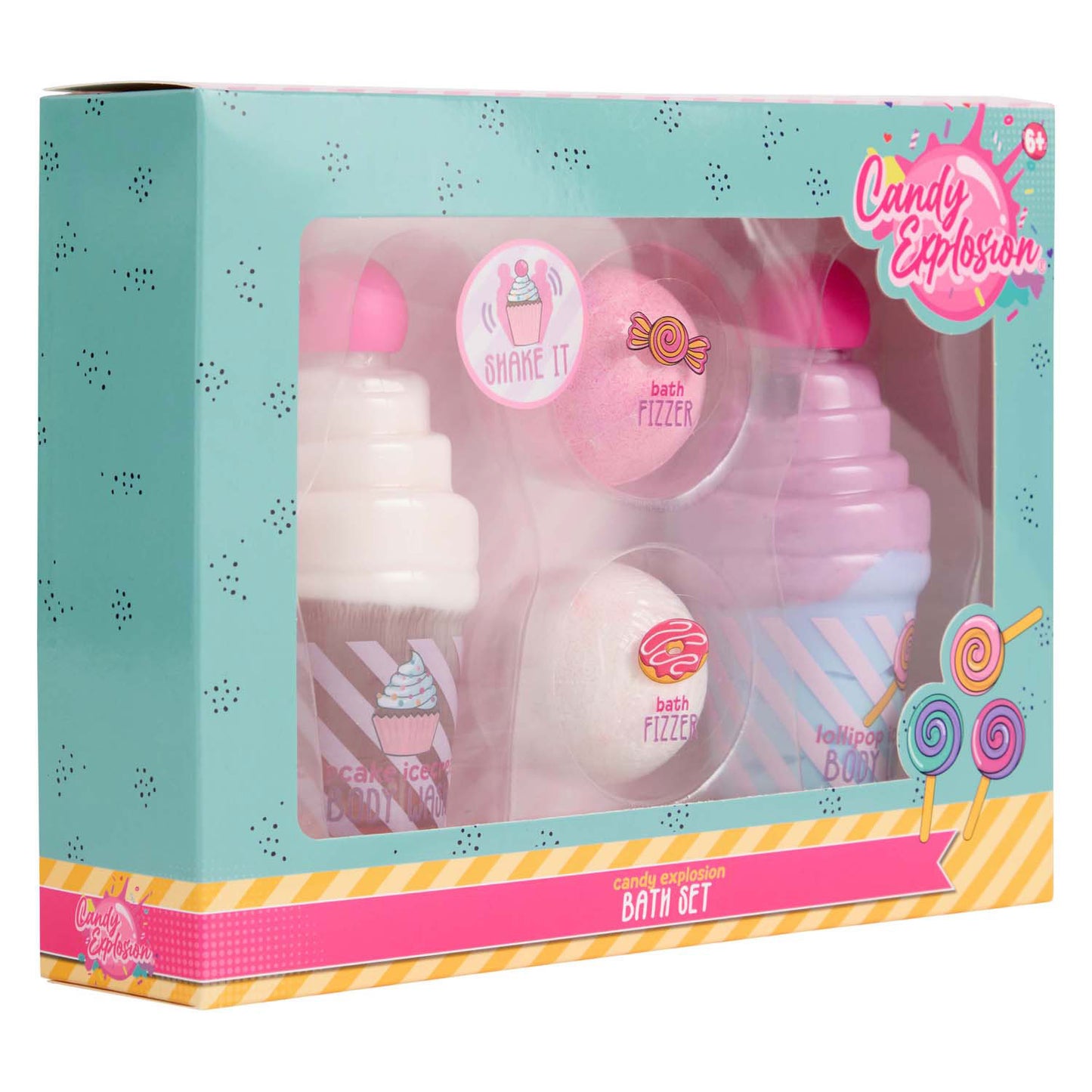 Erstelle es! Candy-Explosion-Badeset