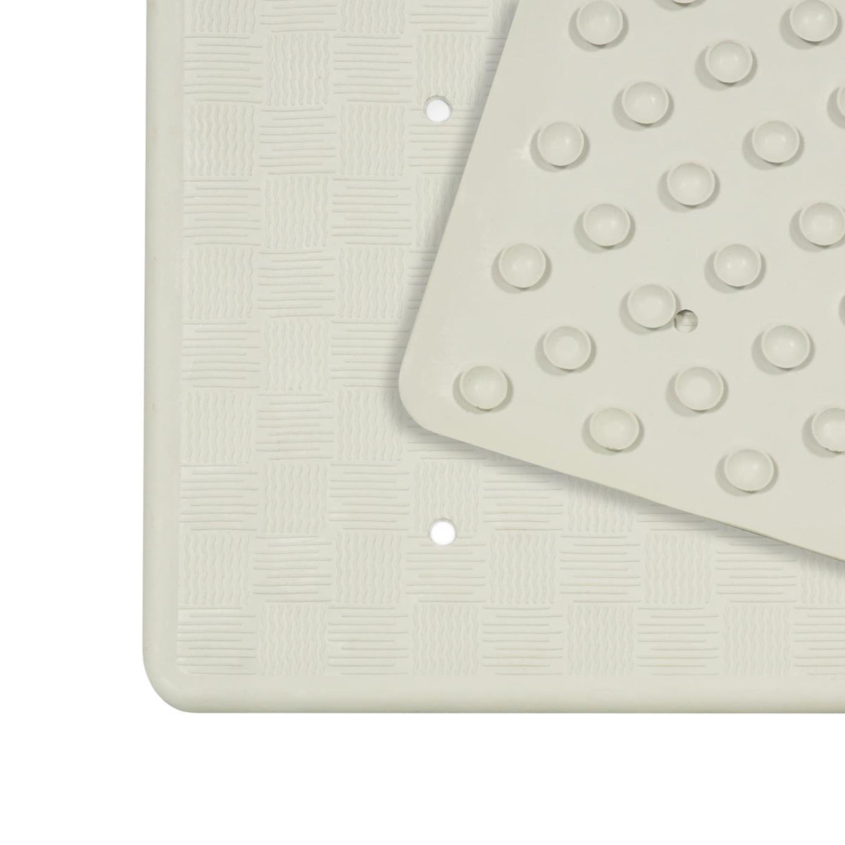 Niederländische Hausbad Matte Anti -Slip 35x75 Weiß