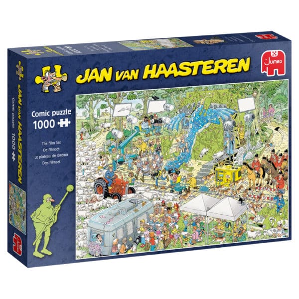 Jumbo -Puzzle - Jan Van Haasteren The Film Set - 1000 Stücke