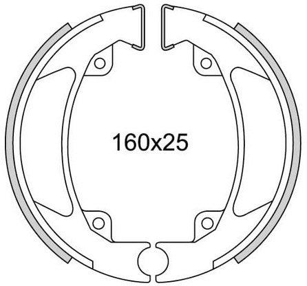 NEWFREN BREAK SEGMENT SET GF1136 Florett-80 (160*25 mm)