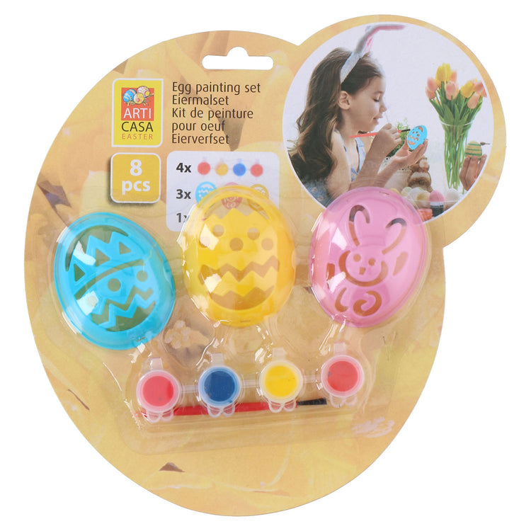 Ei -Paint -Set -Vorlagen, 8dlg.