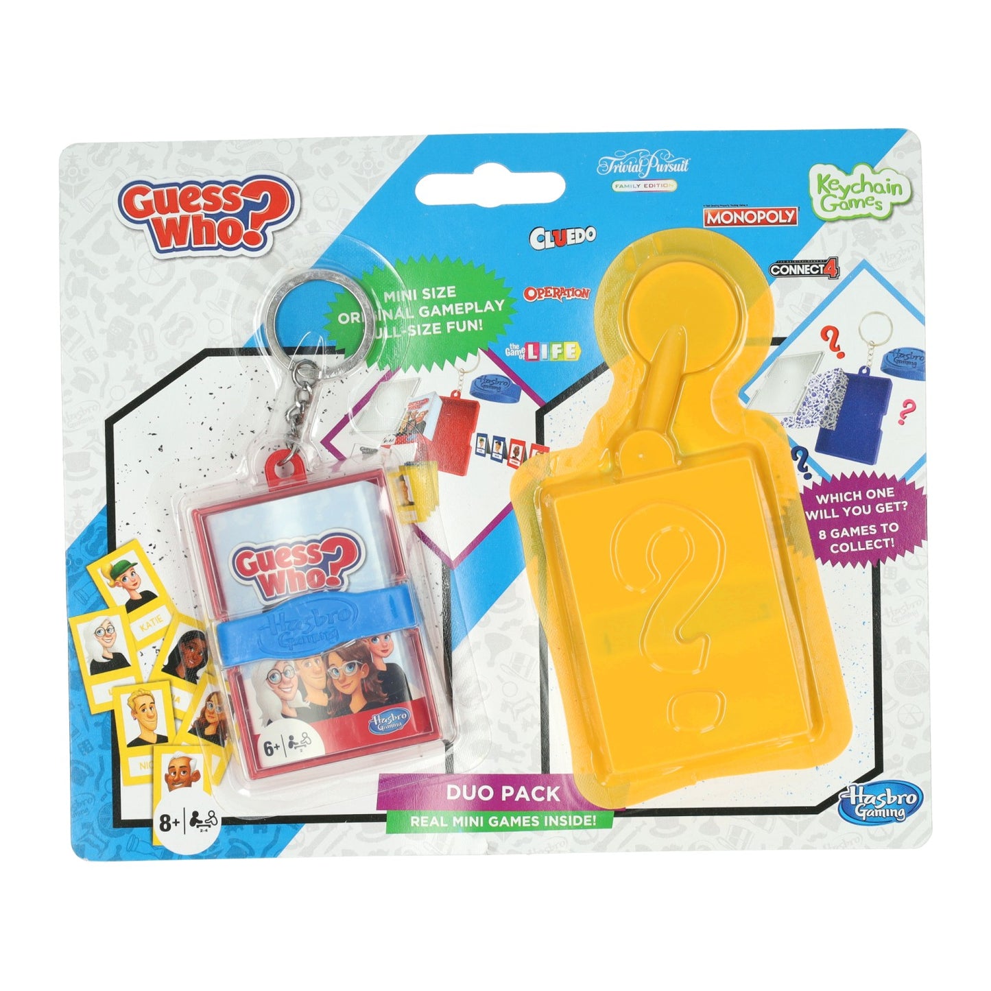 Hasbro Minispiel-Schlüsselanhänger Wer ist das?