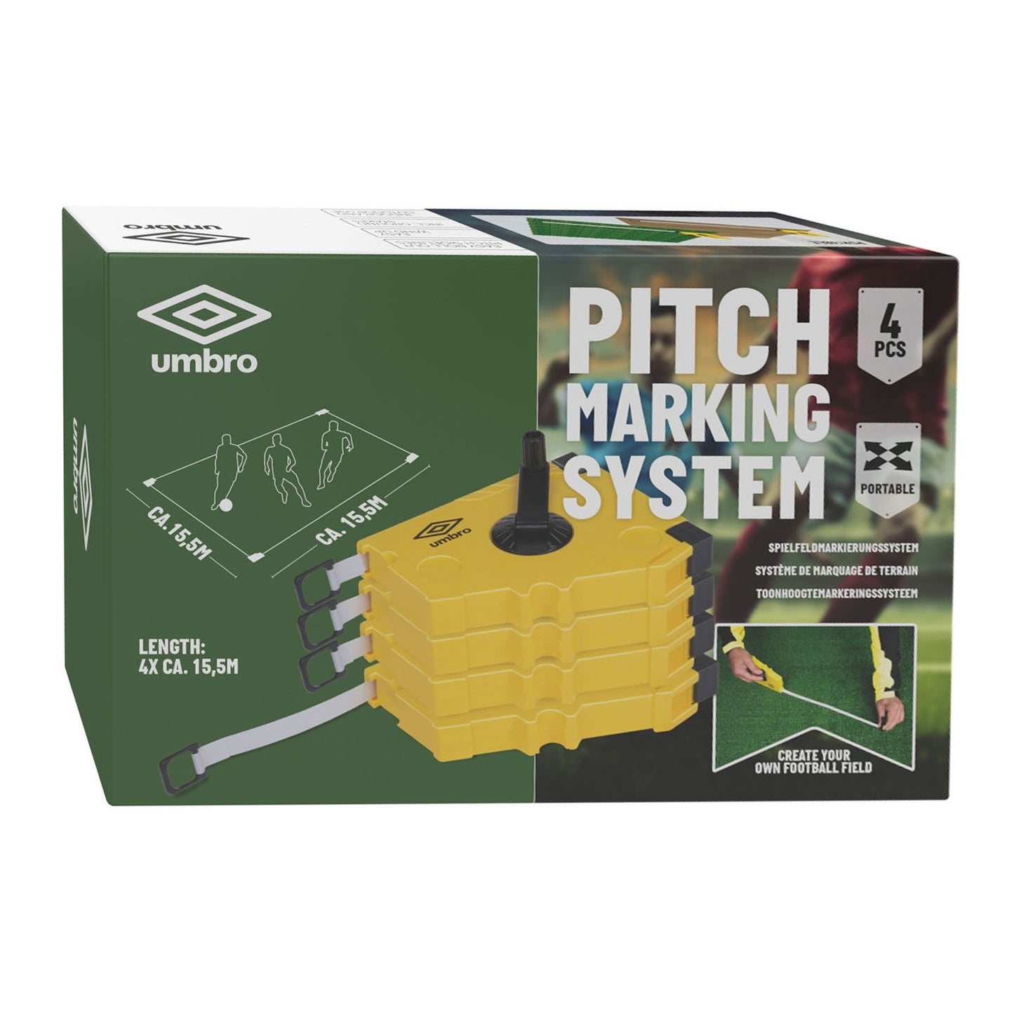 Umbro Mobile Line Market Set, 4x15,5 m