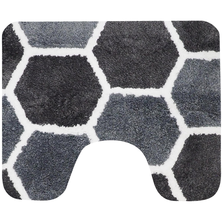 Niederländisches Haus Dutch House Toilettenmatte Rennes 60x50 cm Grau