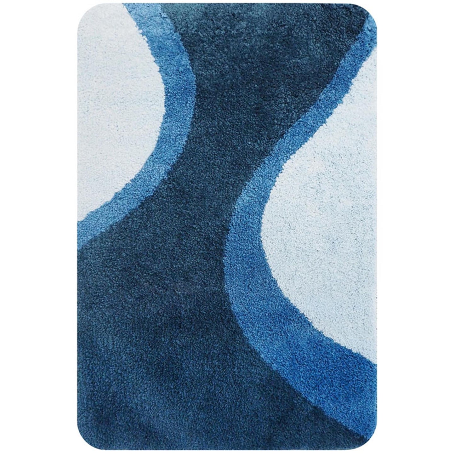 Niederländisches Haus Metz Badmat 60 x 90 cm blau