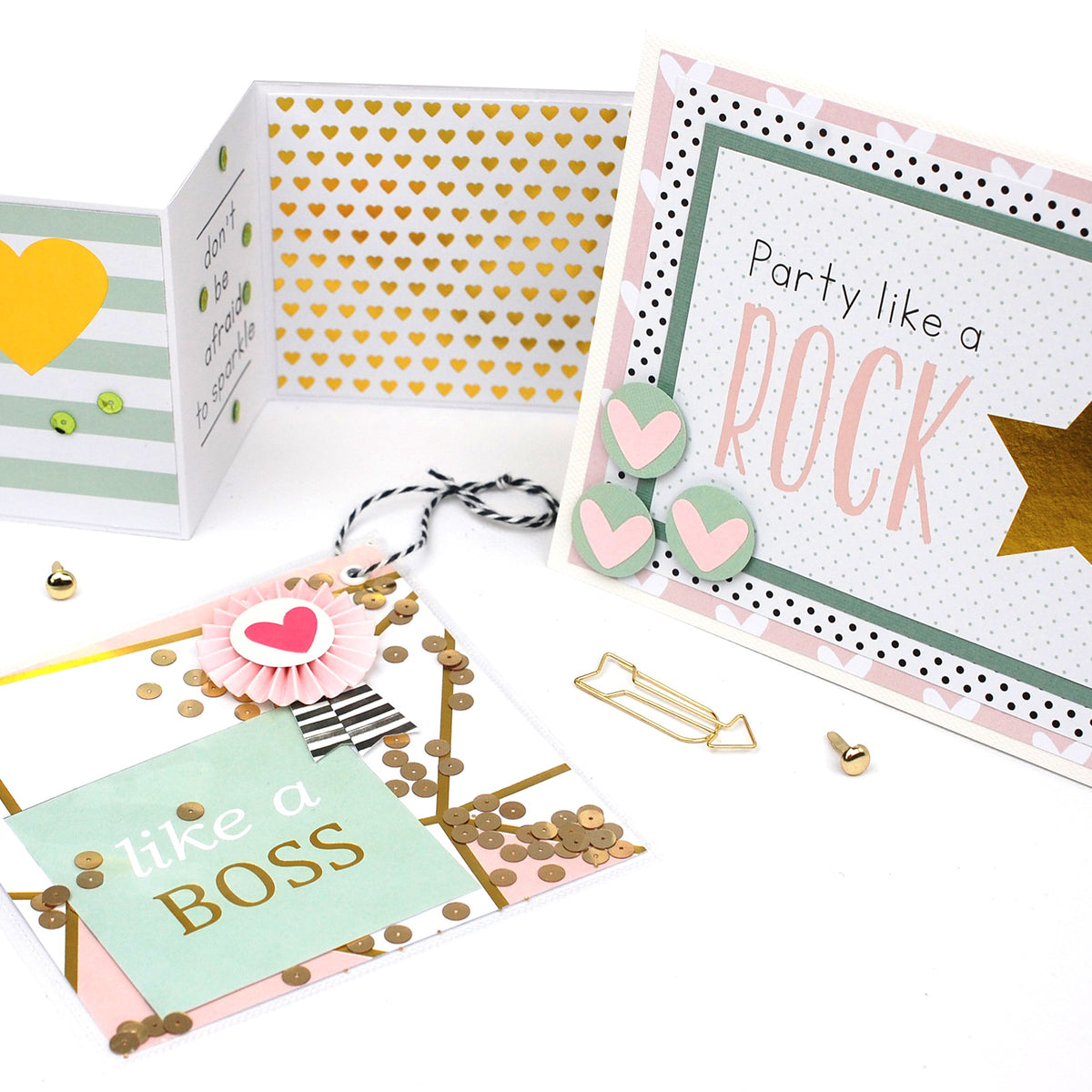 Vaessen creative • love it Papierblock 30,5 x 30,5 cm zweiseitig