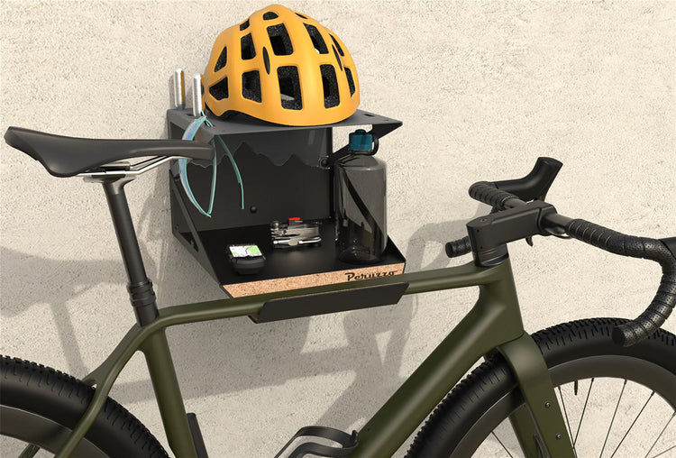 Peruzzo Fahrrad-Kit-Box Wand-Fahrradaufhänger