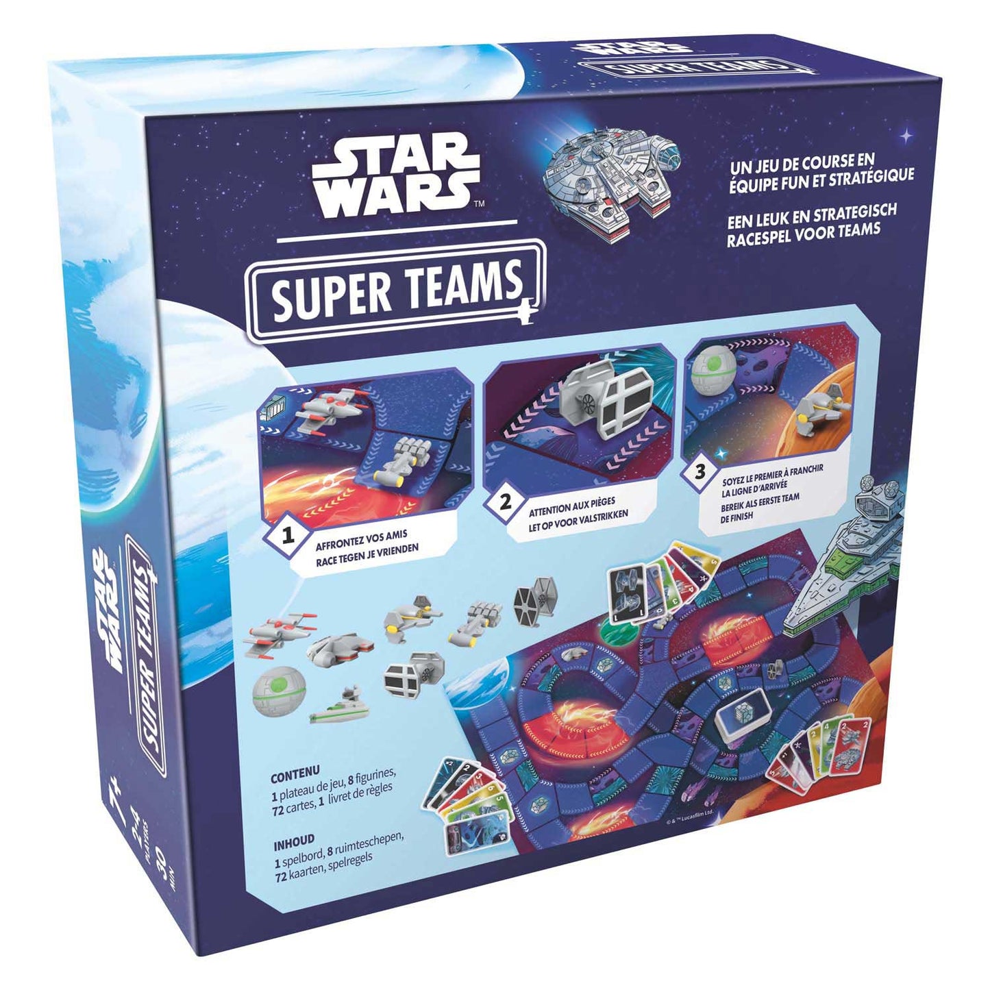 Brettspiel „Star Wars Super Teams“.