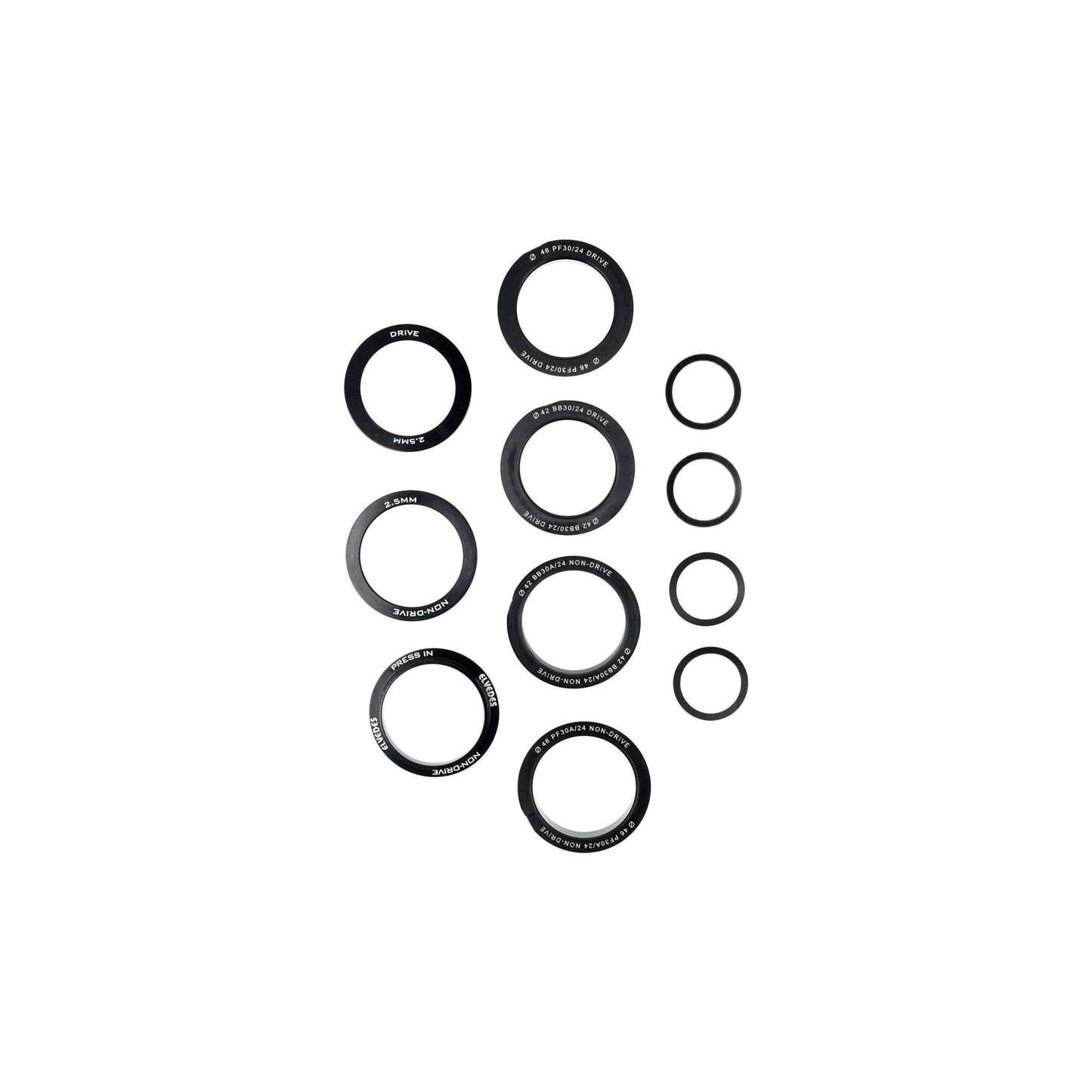 Tretlagerset Elvedes Twist Fit BB30