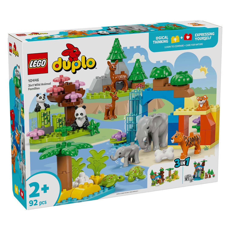 LEGO LEGO DUPLO TOWN 10446 3-in-1-Familien von Wild Dieren