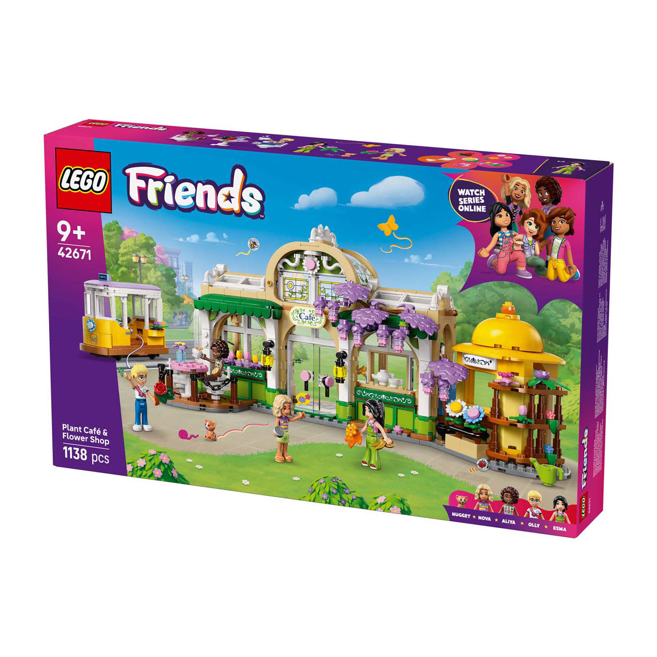 LEGO 42671 Freunde Plantcafé und Bloemenwinkel