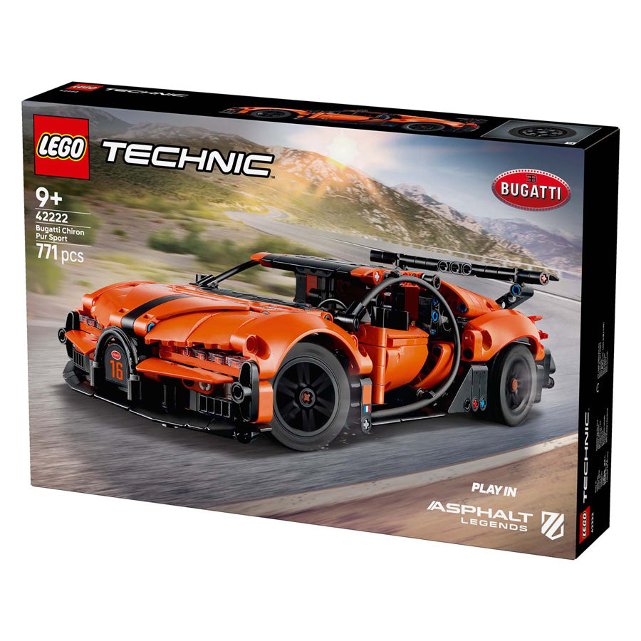 Lego Technic 42222 Bugatti Chiron Pur Sport Hypercar