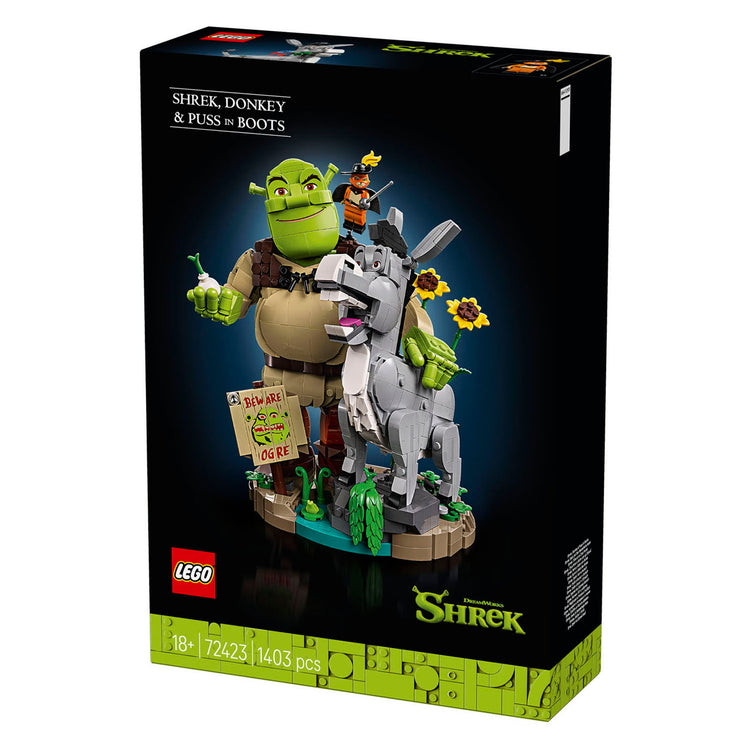 Lego® Shrek: Shrek, Esel und der gestiefelte Kater – 72423