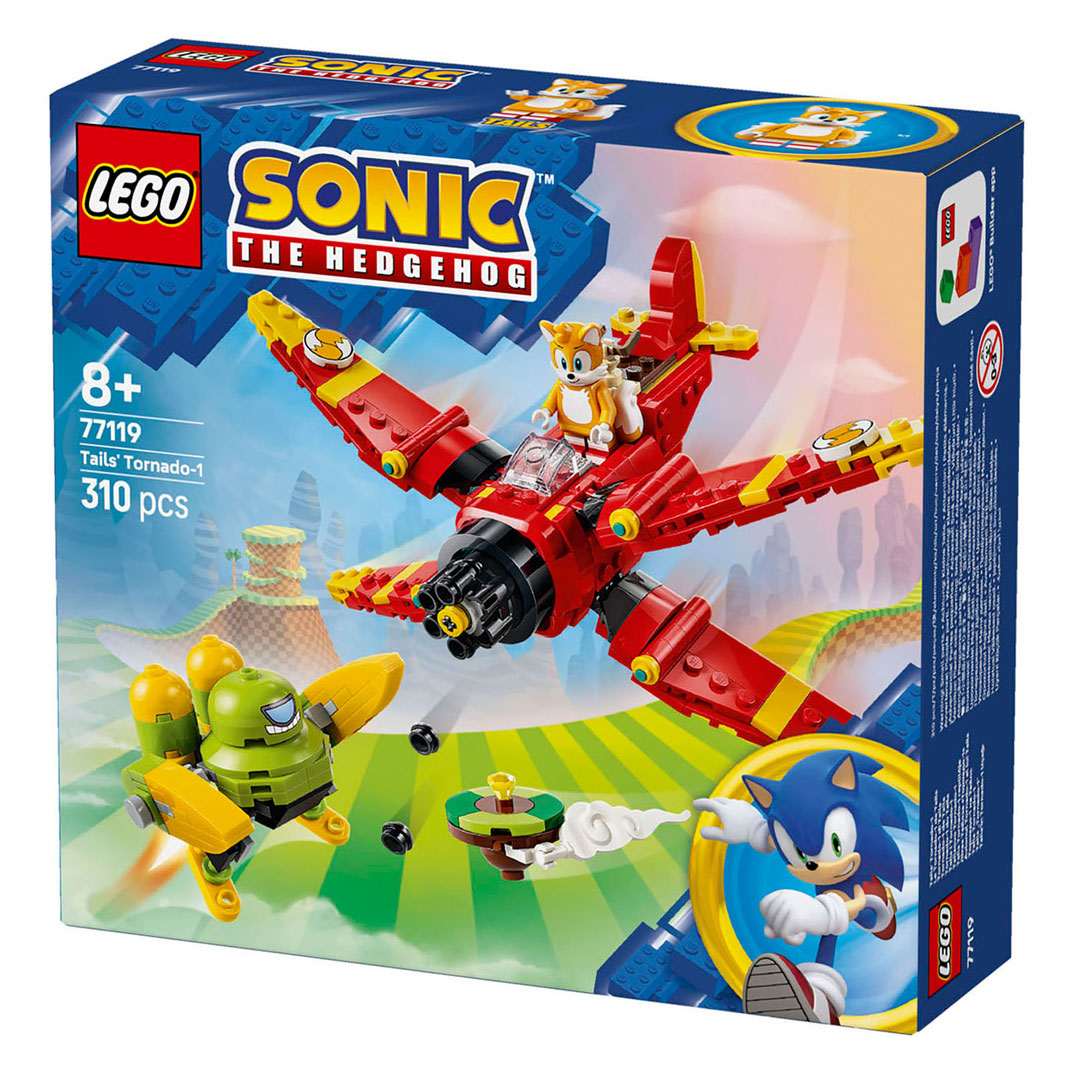 Lego Sonic Tails und sein Tornado-1 77119