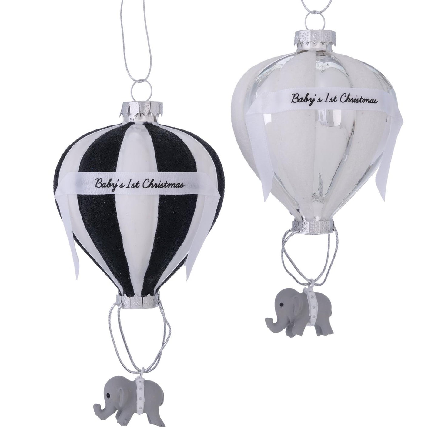 Boltze Startseite Weihnachtshänger Babys 1. Weihnachtsballon