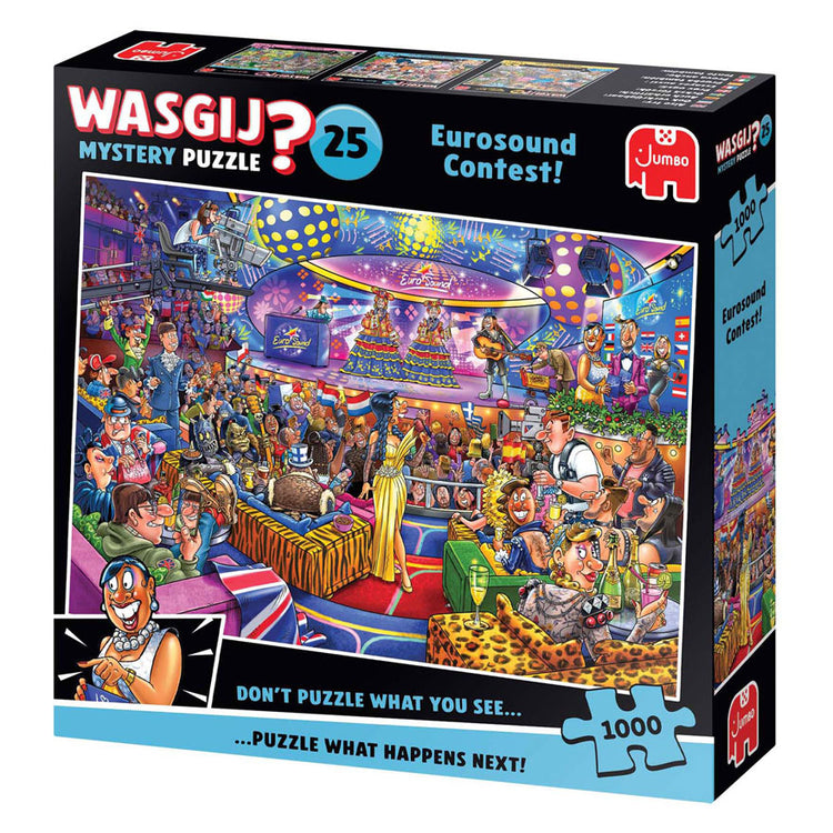 Jumbo Wasgij Mystery 25 – Eurosound Contest!, 1000 Stück.