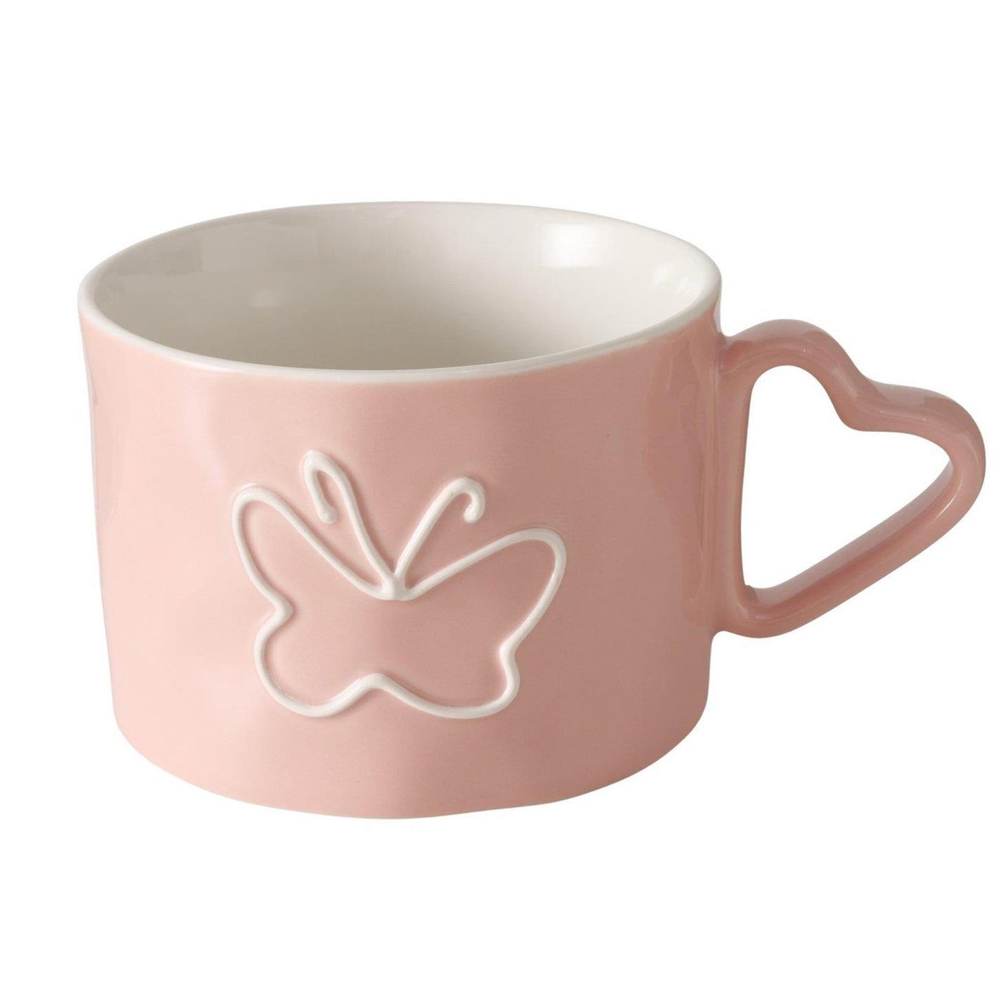 Boltze Home Becher Schmetterling 370ml ø9,8xh7cm