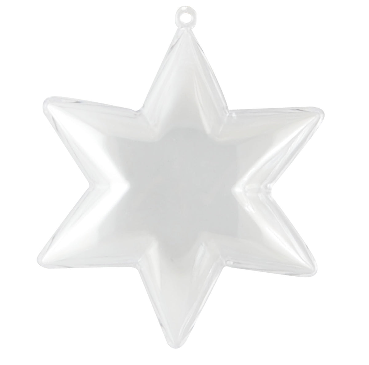 Vaessen creative • Kunststoffstern 2-teilig 10cm 250Stk