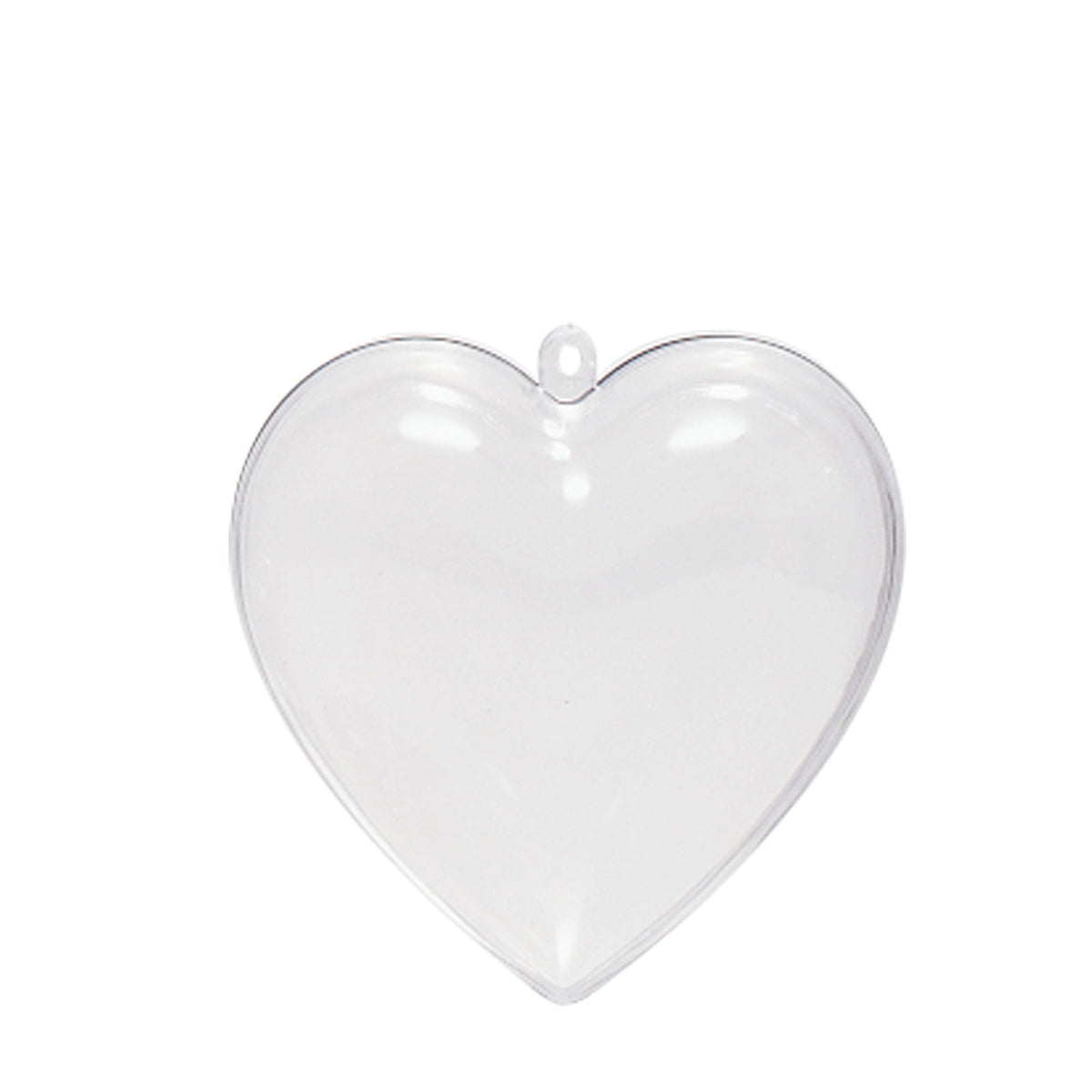Vaessen creative • Kunststoffherz 2-teilig 8cm 5St