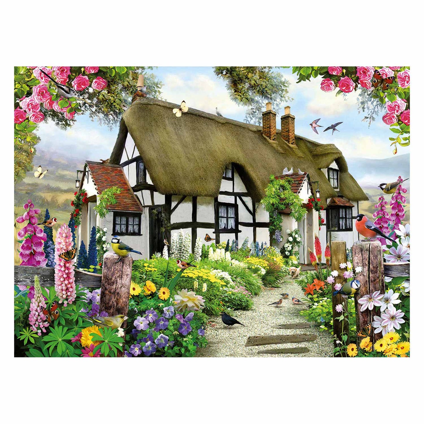 Ravensburger - Puzzle Idyllic Cottage 500st.