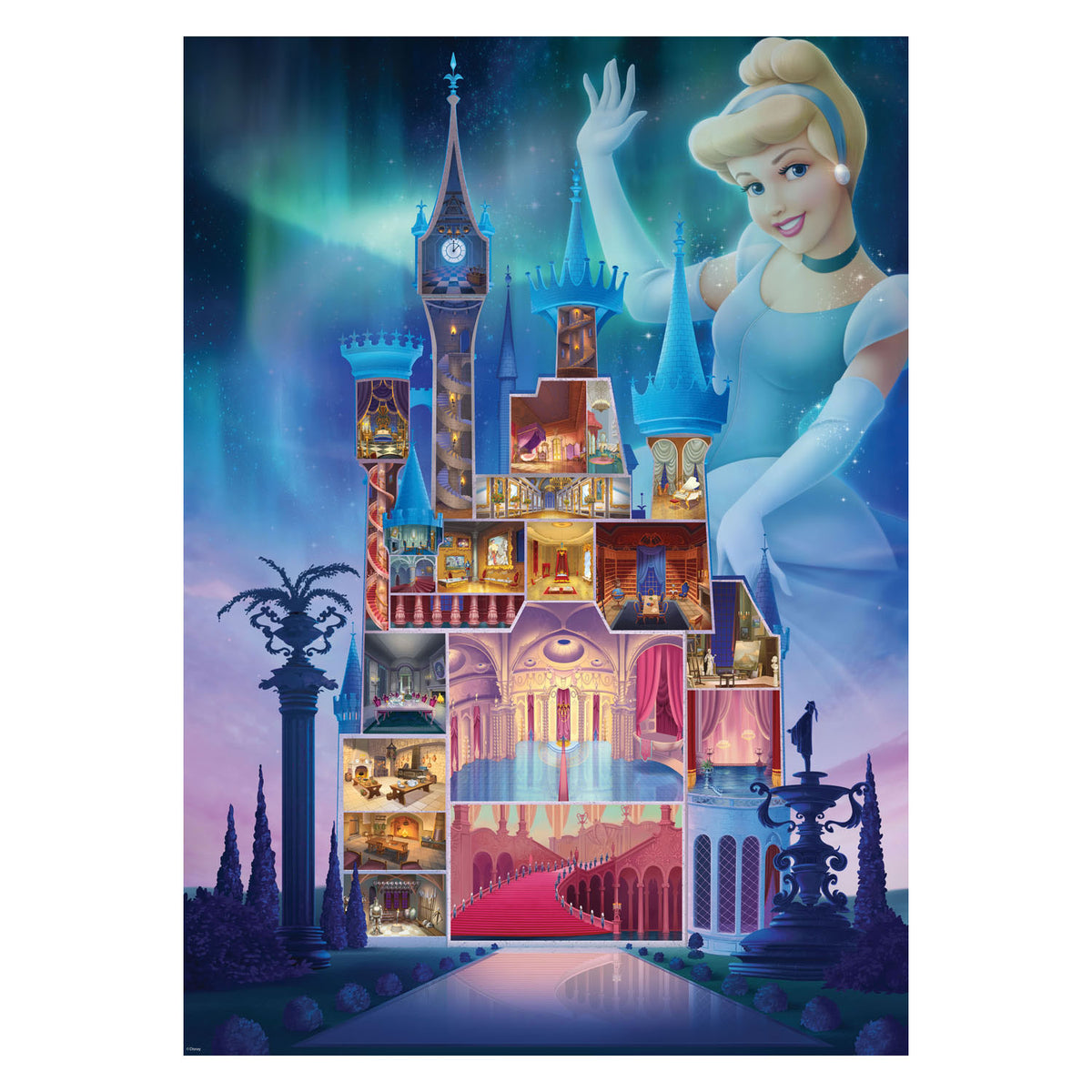 Ravensburger Castles Cinderella Puzzle, 1000st.