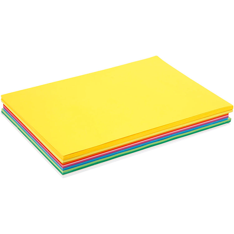 Colortime Frühlingskarton, A3, Blatt 297x420 mm, 180 gr, verschiedene Farben, 300 verschiedene Blätter 1 Karton