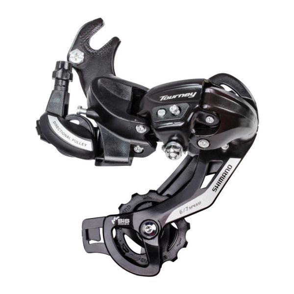 Shimano Schaltwerk 6 7-Gang Tourney TY500 mit Haken (B-Type) schwarz