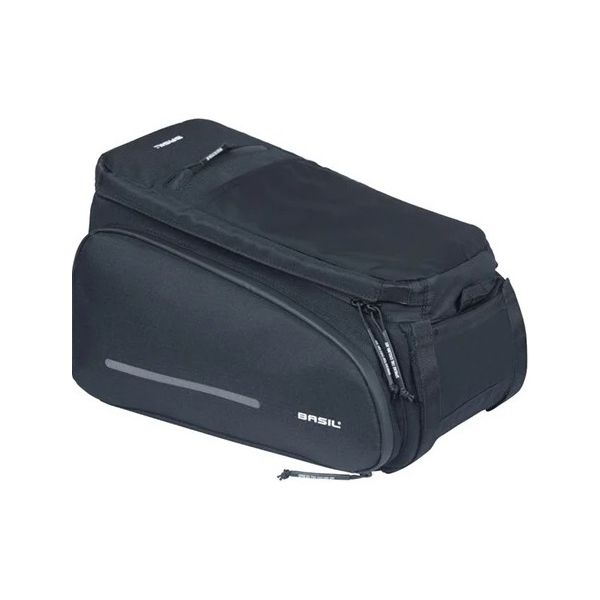 Basil Rucksack Move Trunk Bag Move Klettverschluss schwarz