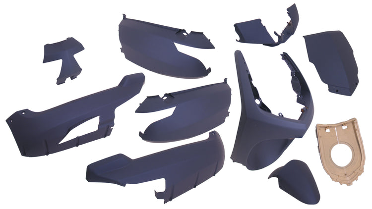 Edge Stage Neue Lebhaftigkeit von BJ. 2008 50cc 2 4 Strich 9 Party Mattblau