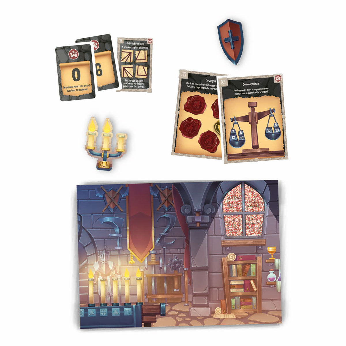 Clementoni Pocket Escape Game - Das verfluchte Schloss