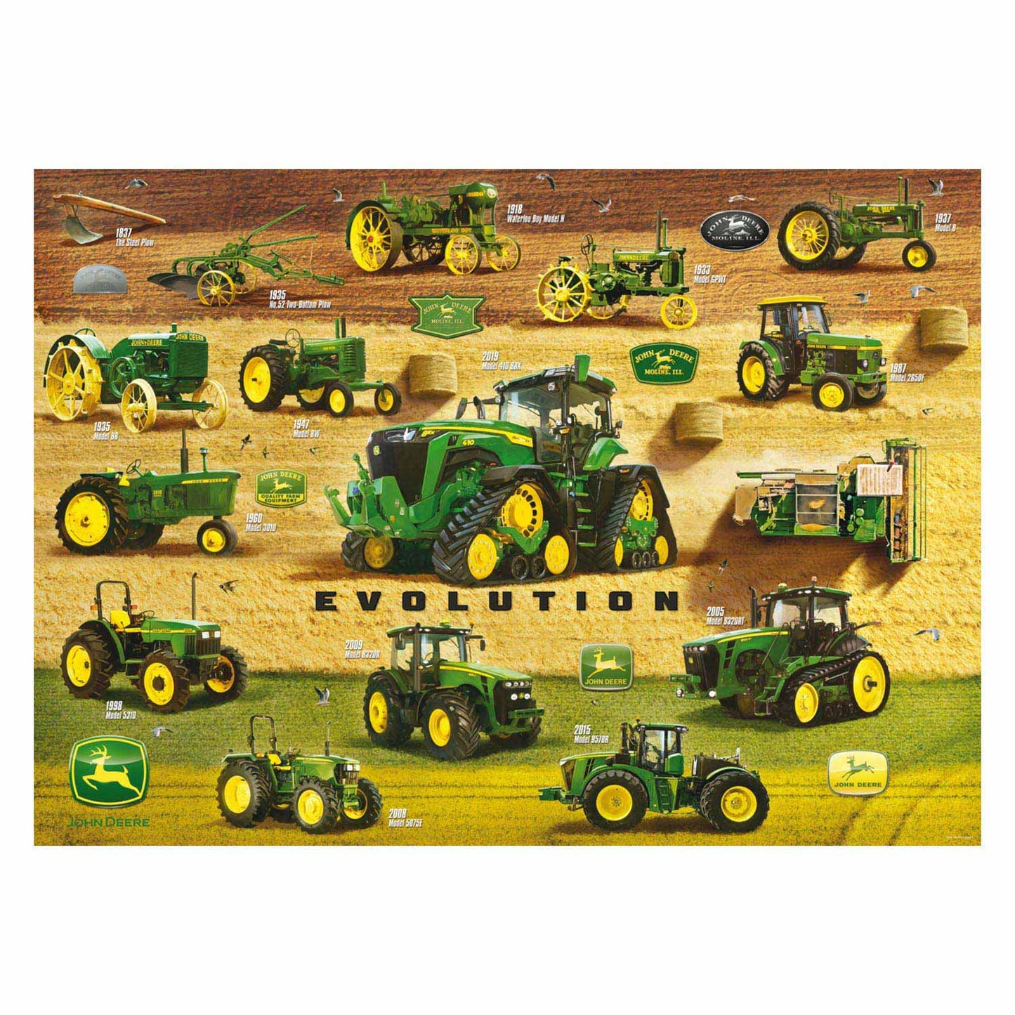 Ravensburger Das Erbe von John Deere Jigsaw Puzzle, 1000tlg.