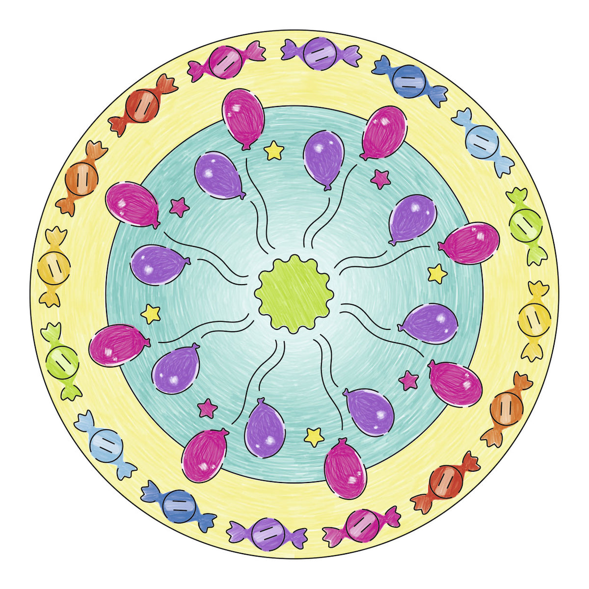 Mandala-Designer 2in1 - Einhorn