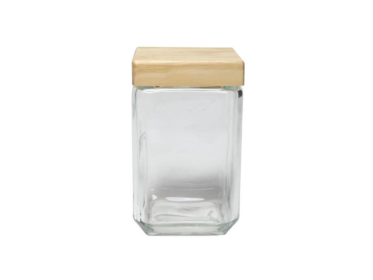 Vorratsglas für Küchenutensilien, Glas, 11 x 11 x 18,5 cm, 1,7 l